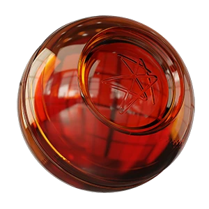 Material Glass Safety Distorted Orange